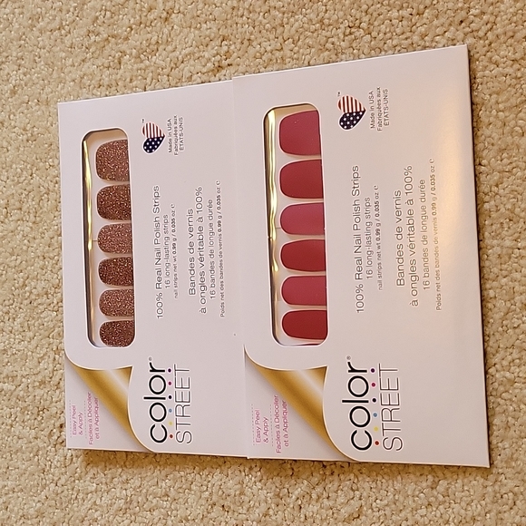 Color Street Makeup Color Street Nail Polish Strips Bundle Of 2 Poshmark